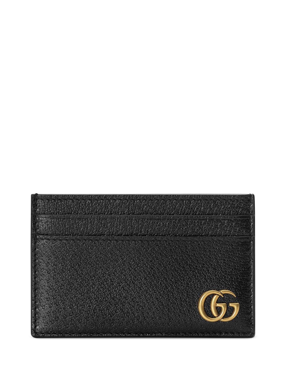 GG MARMONT LEATHER CARD CASE