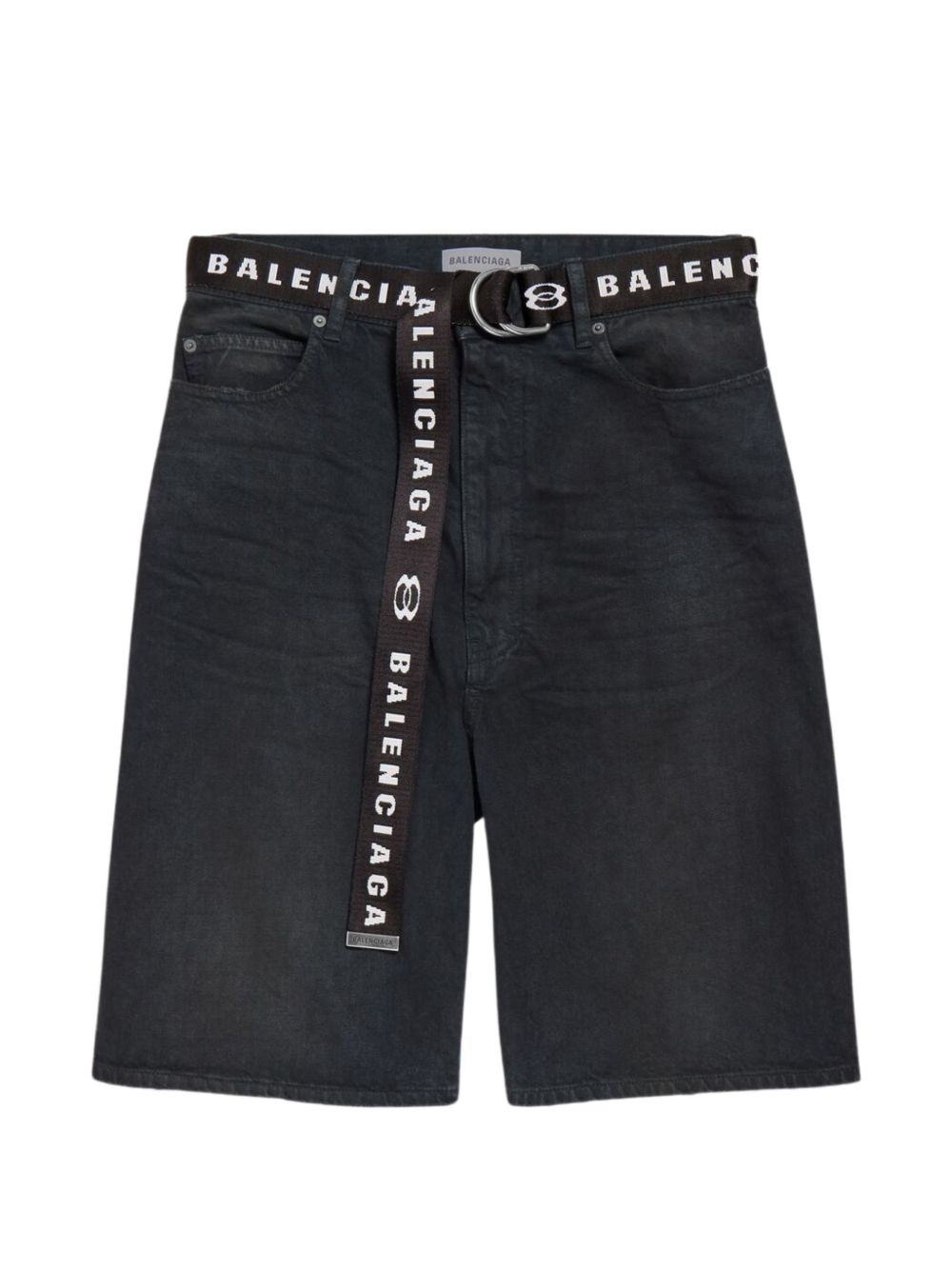 DENIM COTTON SHORTS