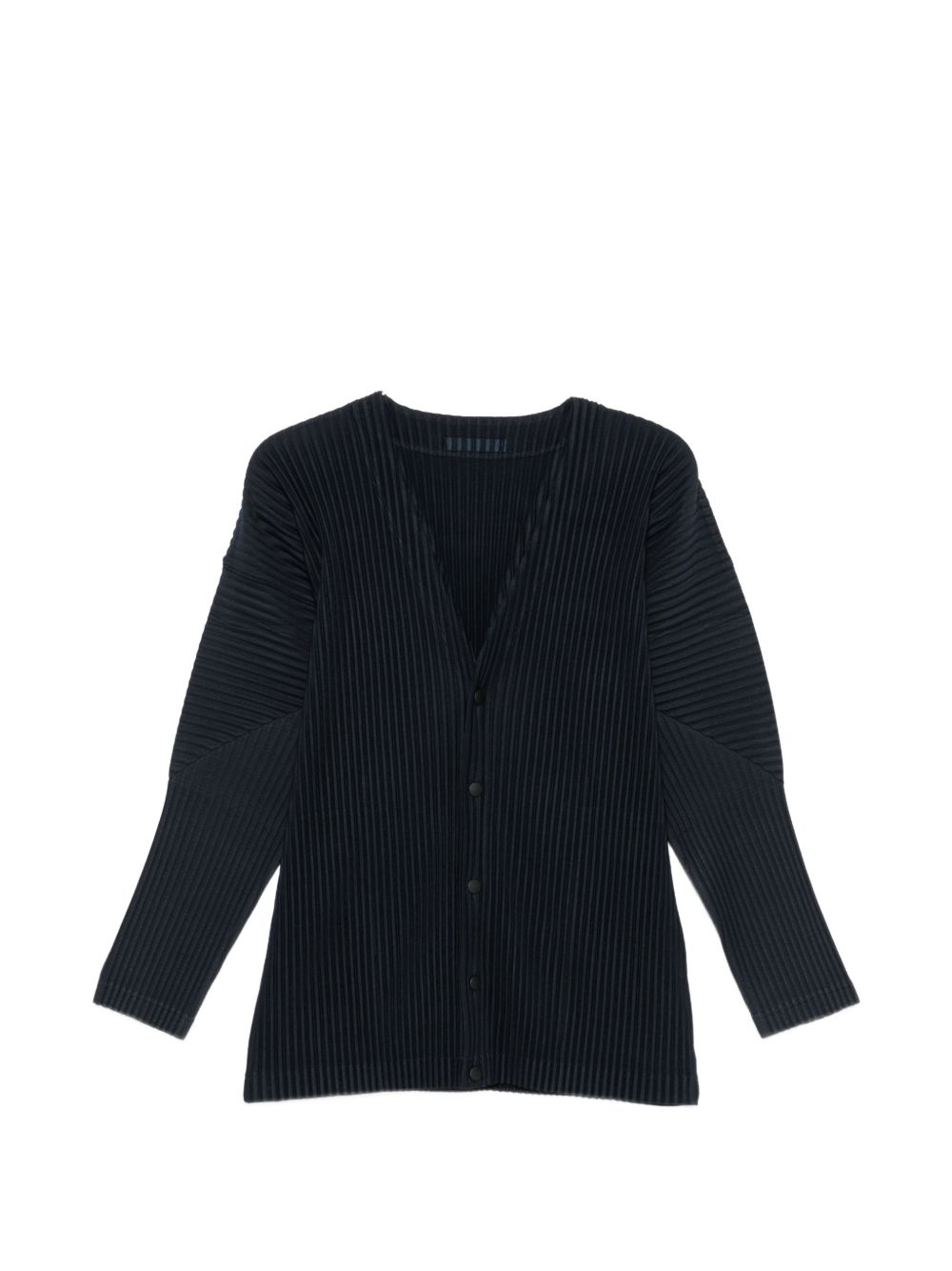 HOMME PLISSE' ISSEY MIYAKE · PLEATED CARDIGAN