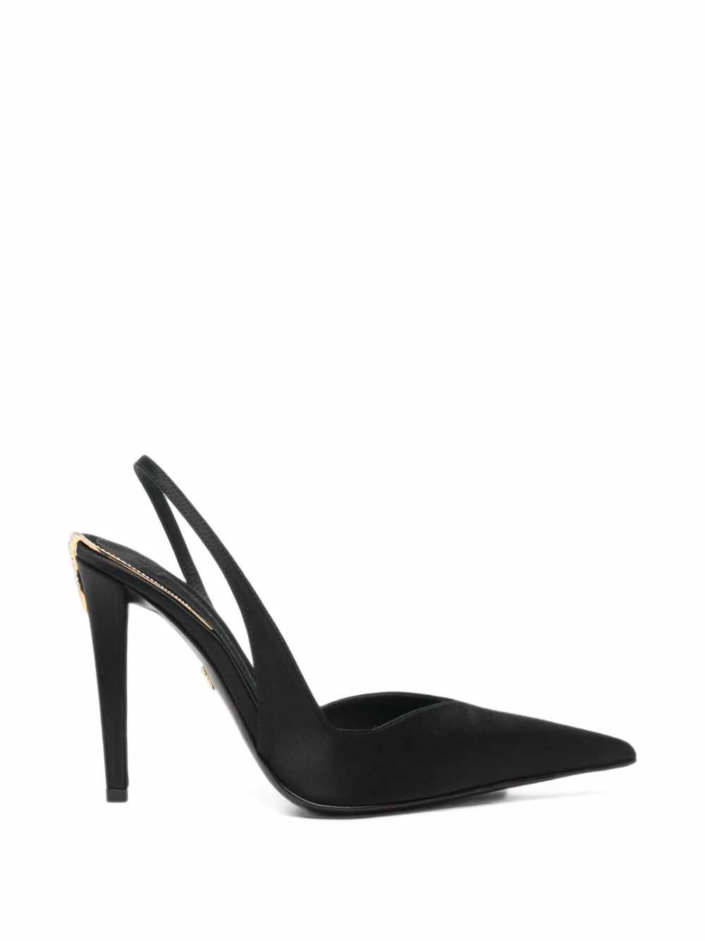 GIUSEPPE ZANOTTI · LEATHER SLINGBACK PUMPS