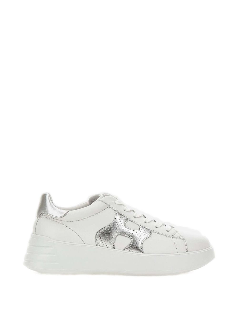 HOGAN REBEL LEATHER SNEAKERS