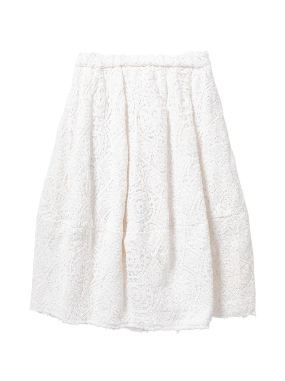 COTTON MIDI SKIRT