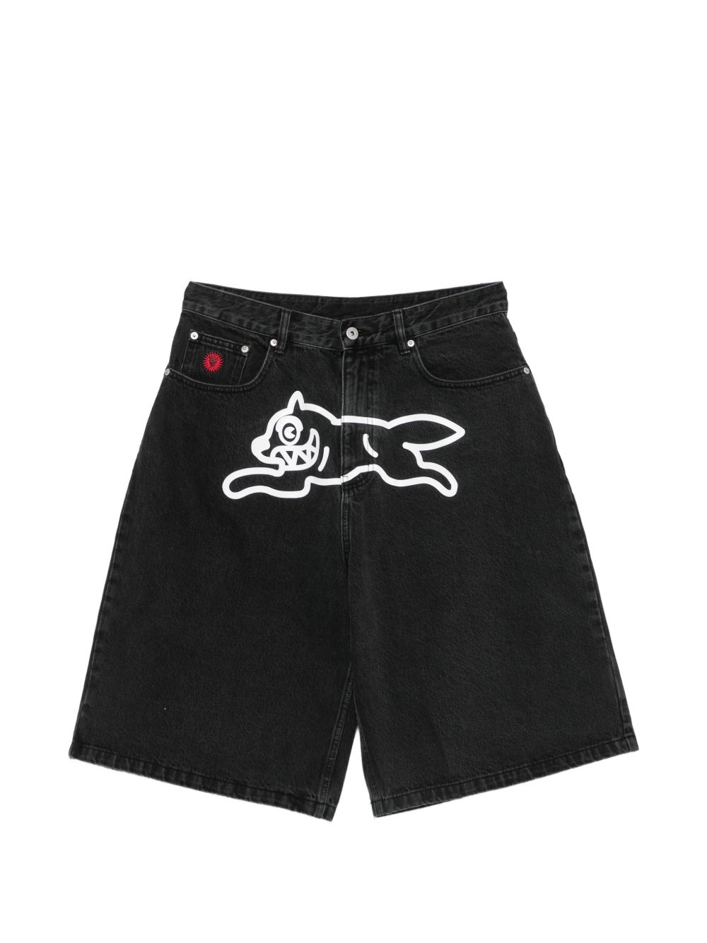 DENIM CARGO SHORTS
