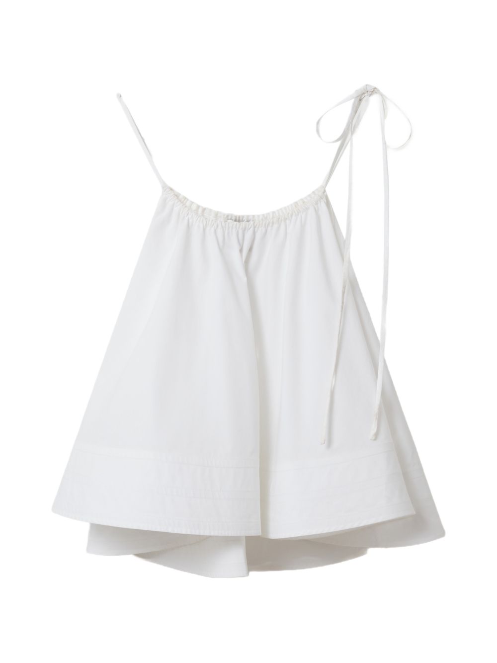 COTTON RUFFLED TOP