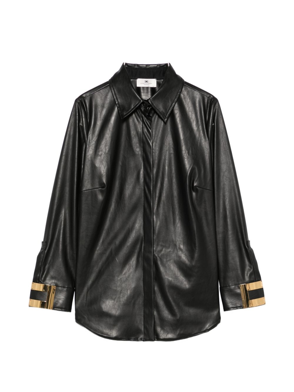 FAUX LEATHER SHIRT
