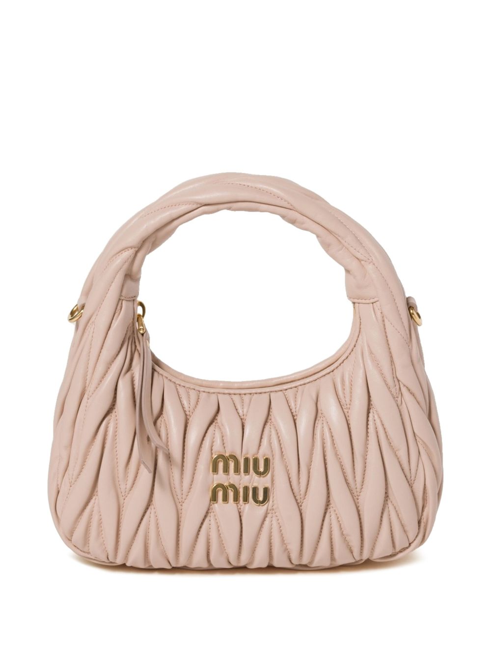 WANDER SMALL LEATHER HOBO BAG