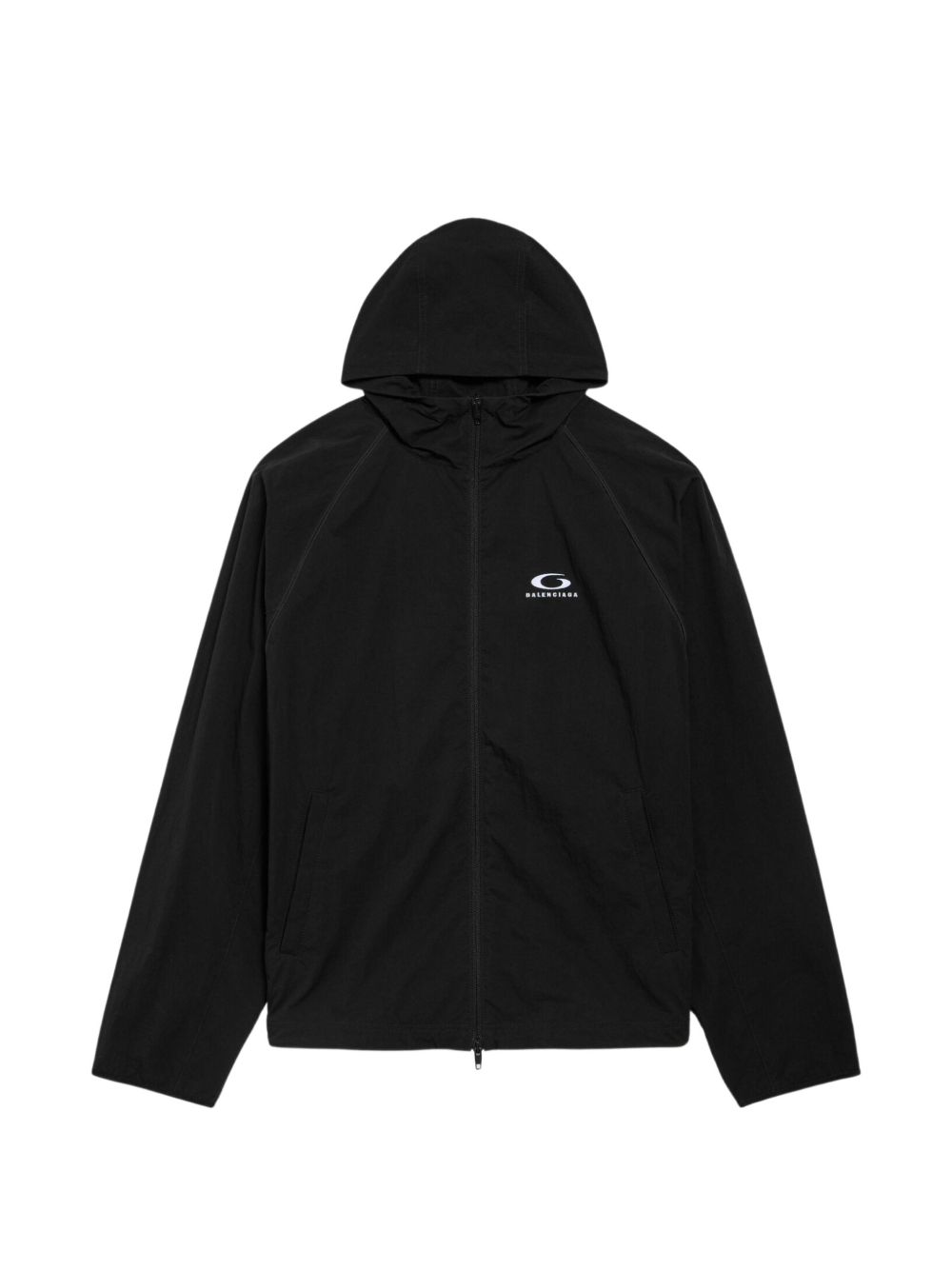 LOGO HOODED JACKET